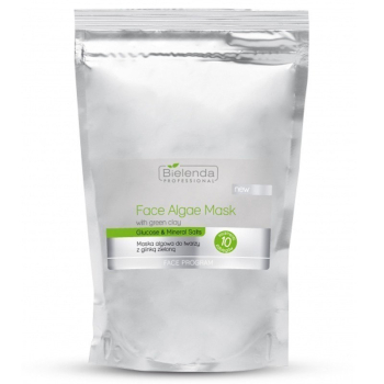 BIELENDA Maska algowa z glinką zieloną 520 g   